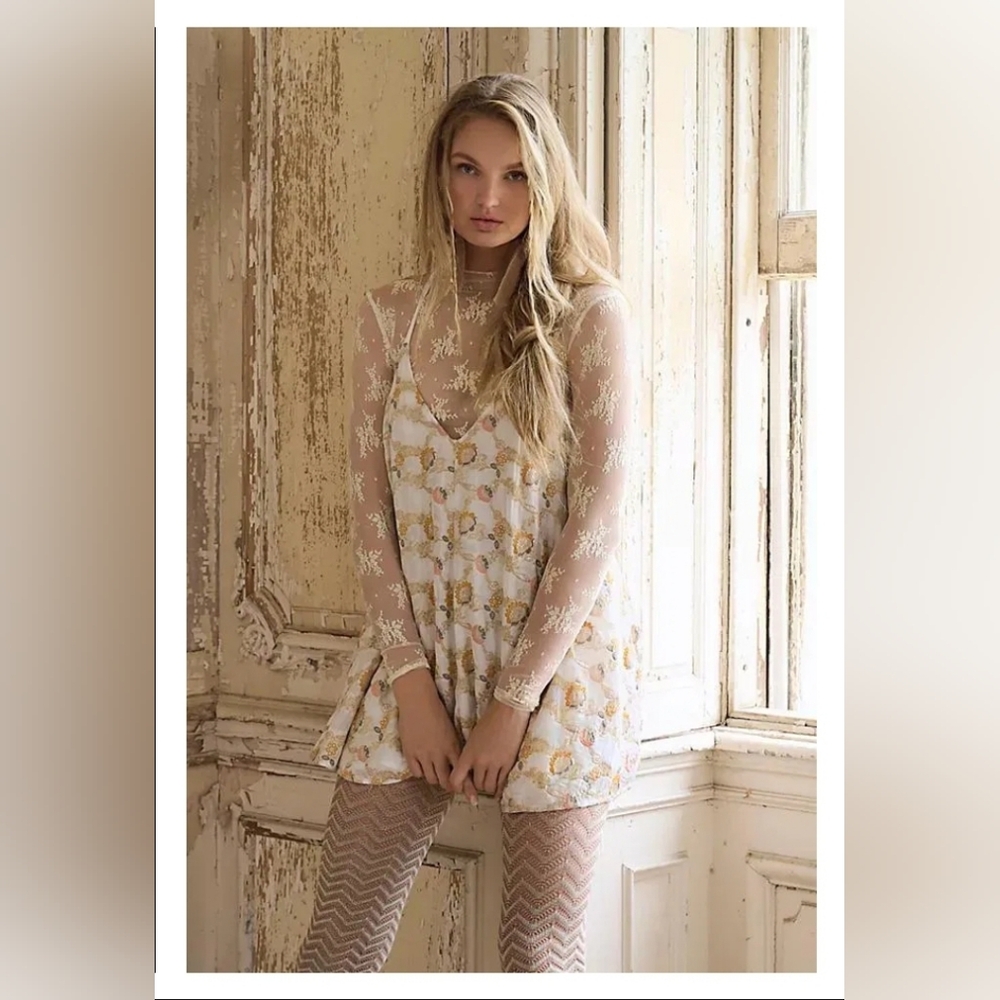 FREE‎ PEOPLE Chiara Playsuit Sz MEDUIM NWOT